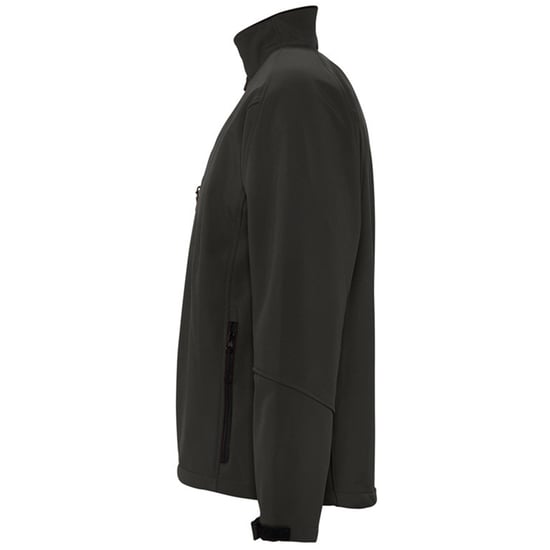 SOLS Heren Relax Soft Shell Jacket (ademend, winddicht en waterbestendig) (Zwart) - Image 3