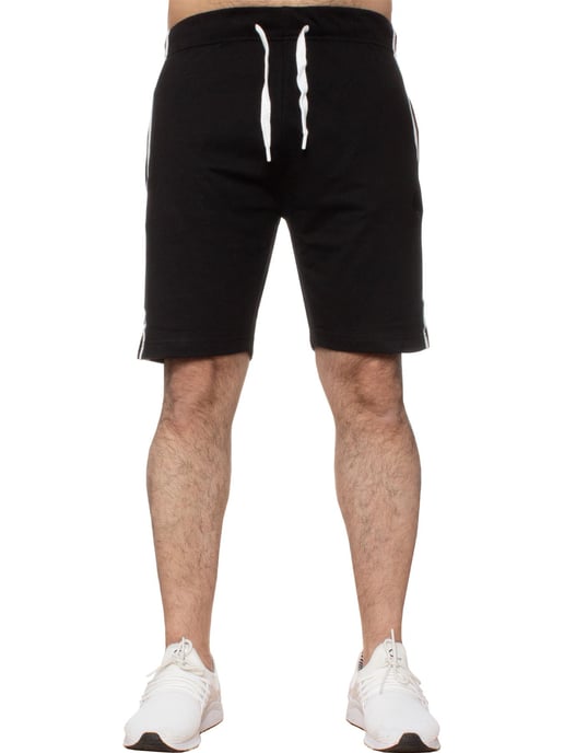 Enzo | Heren Lounge Shorts - Zwart - Image 2