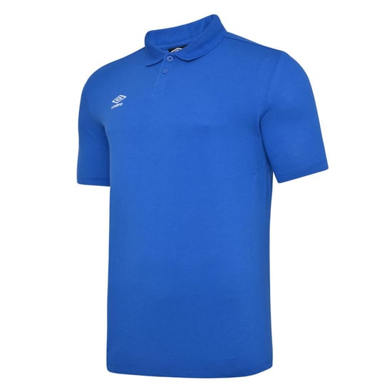 Umbro Heren Essential Poloshirt (Koningsblauw/Wit) - Image 1
