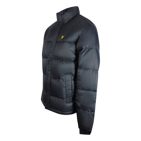 Lyle & Scott zwart gewatteerd pufferjack - Image 3