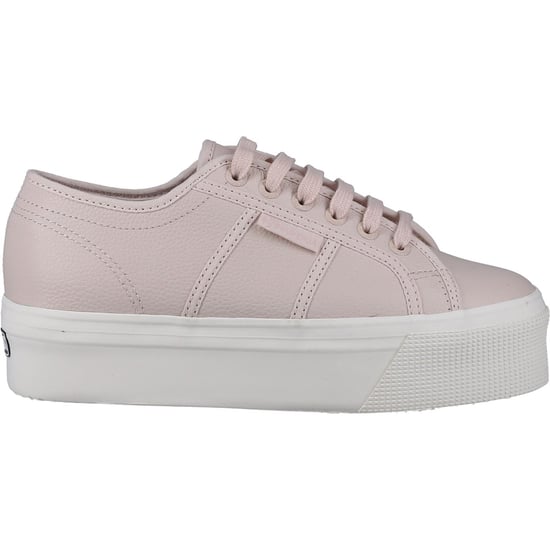 Superga 2790 Leren Vrouwen Roze Amandel Trainers - Image 4