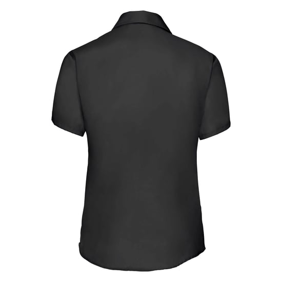 Russell Collectie Dames/Dames Korte Mouwen Ultiem Niet-Ijzershirt (Zwart) - Image 2