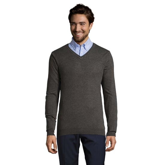 SOLS Heren Glory Sweater Top (Houtskoolmelange) - Image 1