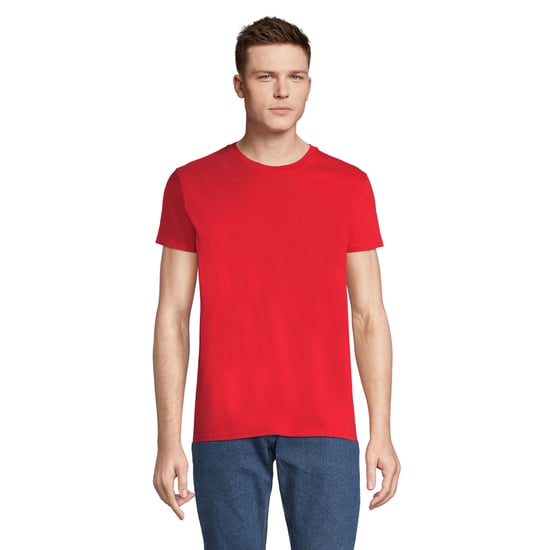 SOLS Heren Pioneer Biologisch Katoenen T-Shirt (Rood) - Image 1