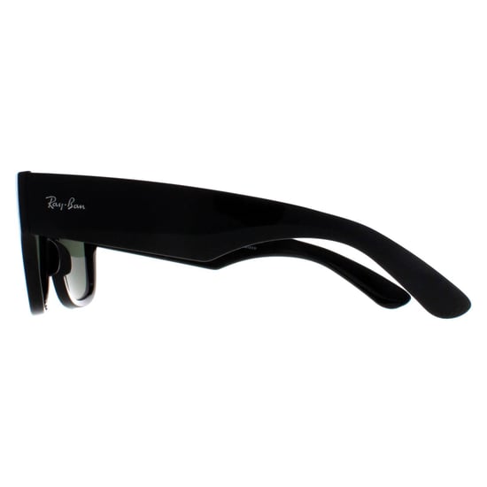 Ray-Ban Vierkant Unisex Gepolijst Zwart Groen Gepolariseerd RB0840S Mega Wayfarer - Image 3