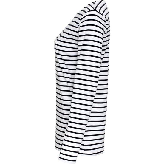 Asquith & Fox Dames/dames Mariniere Kust T-Shirt met lange mouwen (Wit/Zwaar) - Image 3