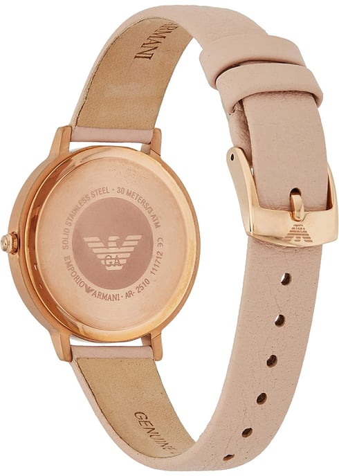 Emporio Armani Kappa Dames Horloge Beige AR2510 - Image 4