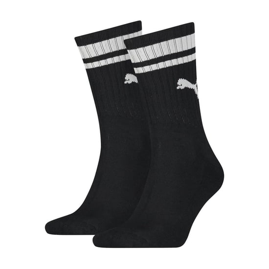 PUMA Heritage Crew 2Pck Zwart Sokken - Image 1