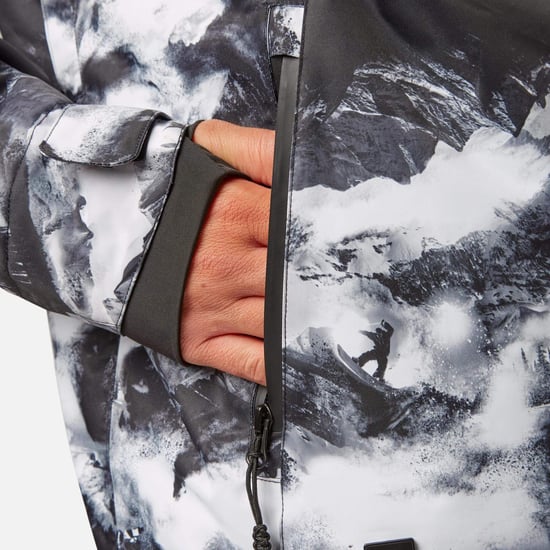 Zero Hypadri Ski Jacket White Out Print
