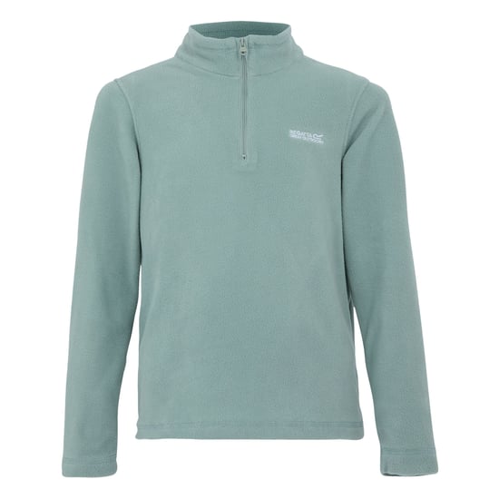 Regatta - Geweldige Outdoors Kinder Hot Shot II Half Zip Fleece Hoodie (Gletsjer) - Image 1
