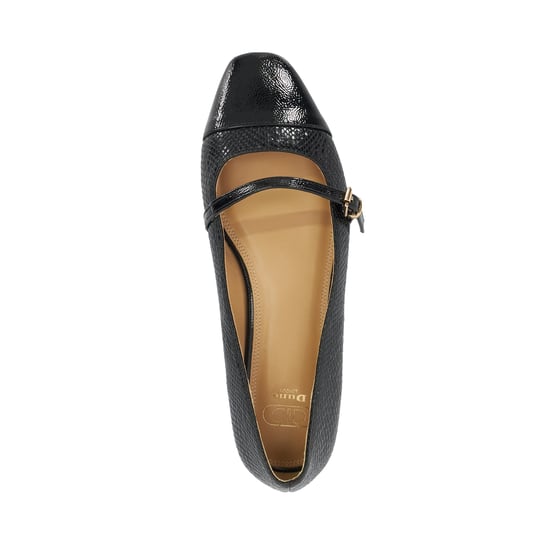 Dune Ladies Hibiski - Croc Effect Strap Detail Sandals