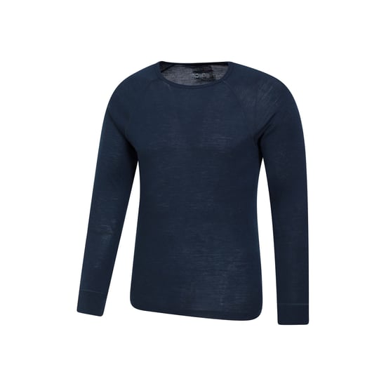 Mountain Warehouse Heren Merino Wol Base Layer Top (Set van 2) (Marine) - Image 3