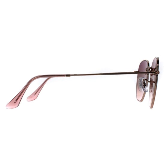 Ray-Ban Vierkant Unisex Koper Bruin Gradiënt RB3548N Zeshoekig - Image 3