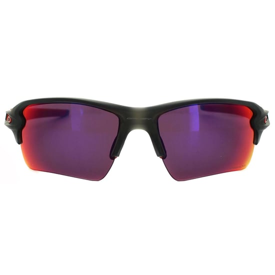 Oakley Wrap Mens Matt Grey Smoke Prizm Road Sunglasses