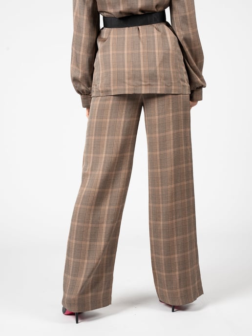 Pinko broek Barile Vrouw bruin - Image 4
