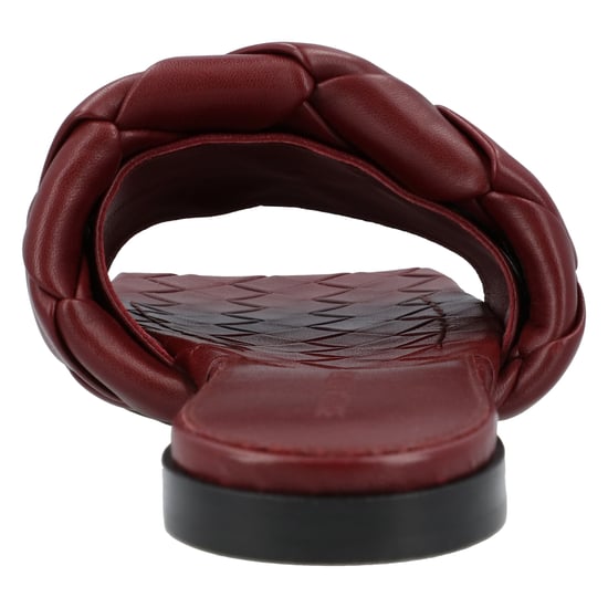 Bottega Veneta Lido Platte Sandalen rood - Image 4
