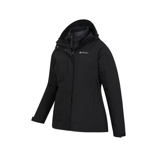 Mountain Warehouse Dames/Dames Alaskan 3 in 1 gewatteerd jack (Zwart) - Image 4