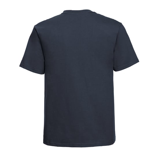 Russell Heren Klassiek Gekamd Katoen Zwaargewicht T-shirt (Franse marine) - Image 1