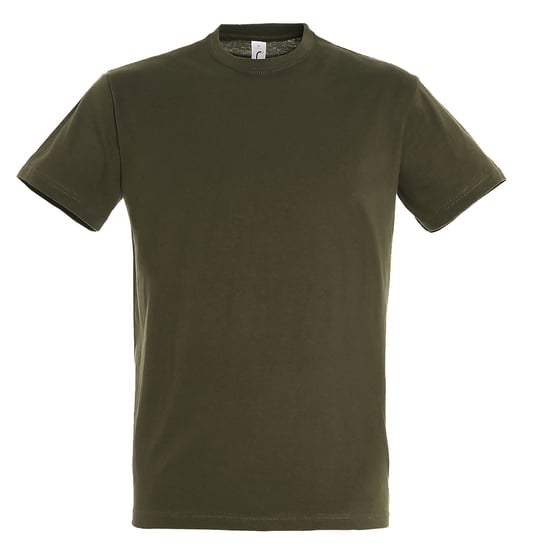 SOLS Heren Regent T-Shirt met korte mouwen (Leger) - Image 1