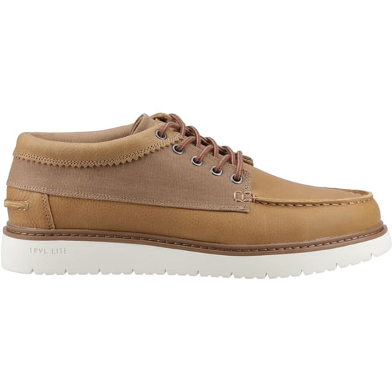 TOMS TRVL LITE Forrest Leer Heren Tan Veterschoenen - Image 5