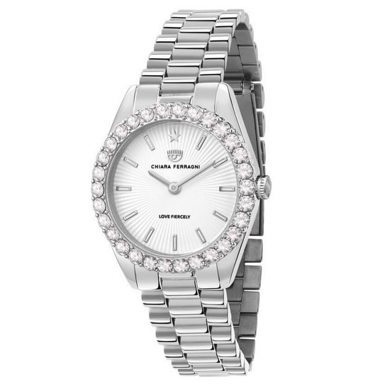 Chiara Ferragni Dameshorloge Kwarts Zilver - Image 1