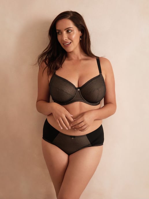 Eternal Side Support Bra - Black