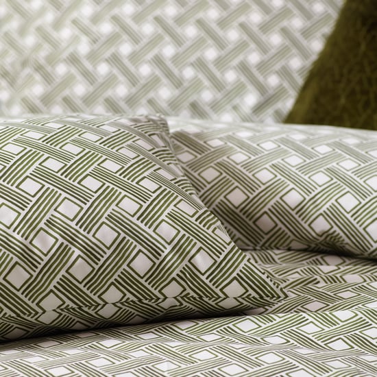 Hoem Alexa Abstract Cotton Rich Duvet Cover Set