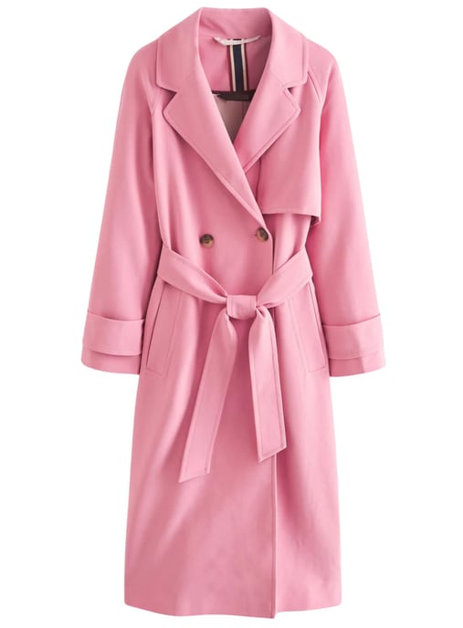 Double Breasted Belted Trenchcoat