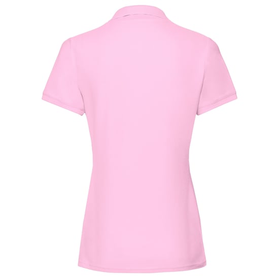 Fruit of the Loom Dames/dames Premium Poloshirt (Lichtroze) - Image 2