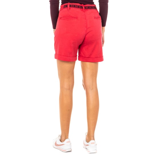 Shorts with hemmed bottoms and belt loops LWB001 women