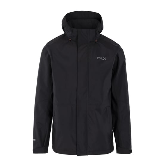 Trespass Heren DLX Cyril Waterdichte Jas (Zwart) - Image 1