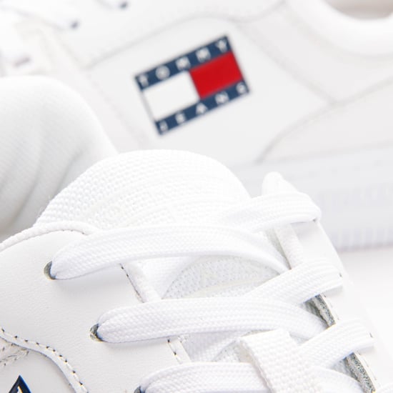 Tommy Jeans Sneakers Retro Basket Wit - Image 3