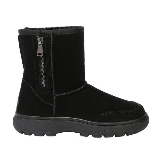 EVER AU Women Starling Zipper Short Boots - Black
