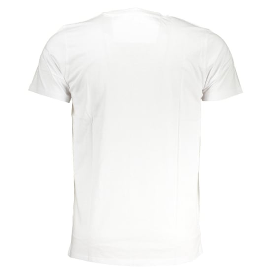 Cavalli Class Dapper Rood Logo Witte T-Shirt - Image 2