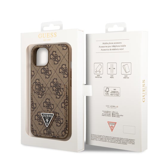 Guess PU 4G Phone Case With Double Cardslot