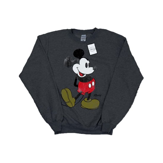 Disney Heren Mickey Mouse Classic Kick Sweatshirt (Donkere Heide) - Image 1