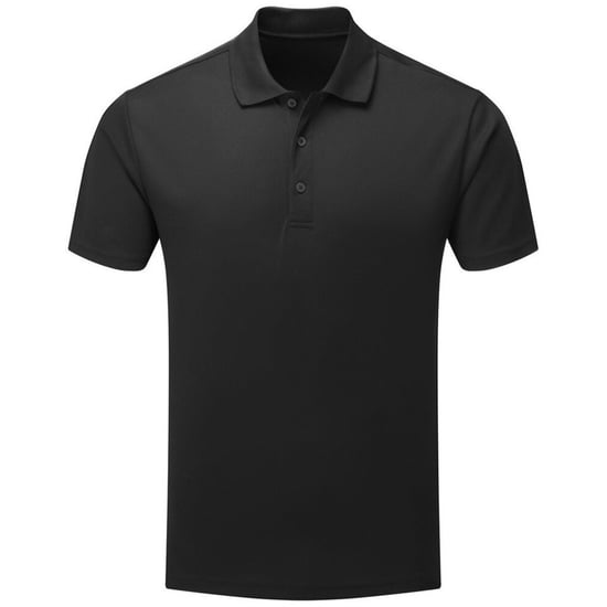 Premier Heren Duurzaam Poloshirt (Zwart) - Image 1