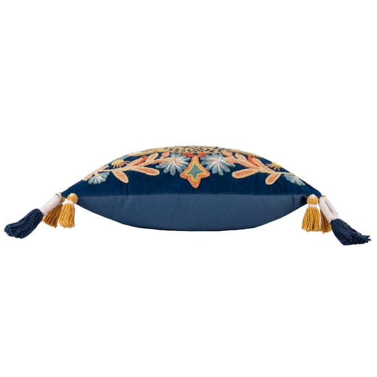 Wylder Tropics Regal Leopard Geborduurde Velours Kussenhoes - Image 3