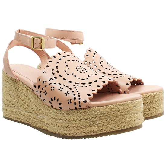 Twed Baker Pinky Laser Cut Womens Roze Wedges - Image 2