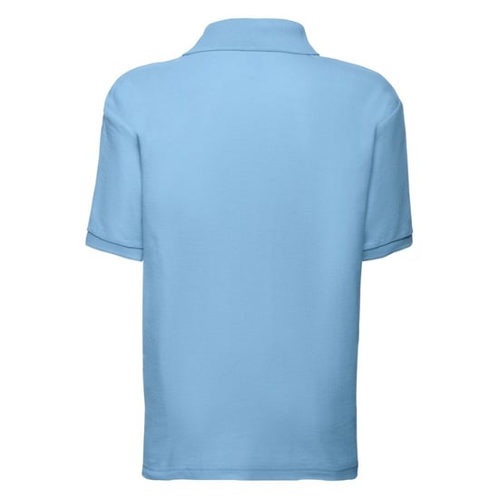 Fruit Of The Loom Kinder / Kinderen Unisex 65/35 Pique Polo Shirt (2 stuks) (Hemel Blauw) - Image 2