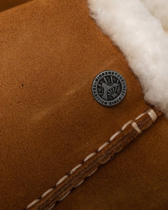 Birkenstock Zermatt Premium Shearling Suede Womens Clogs - Image 5