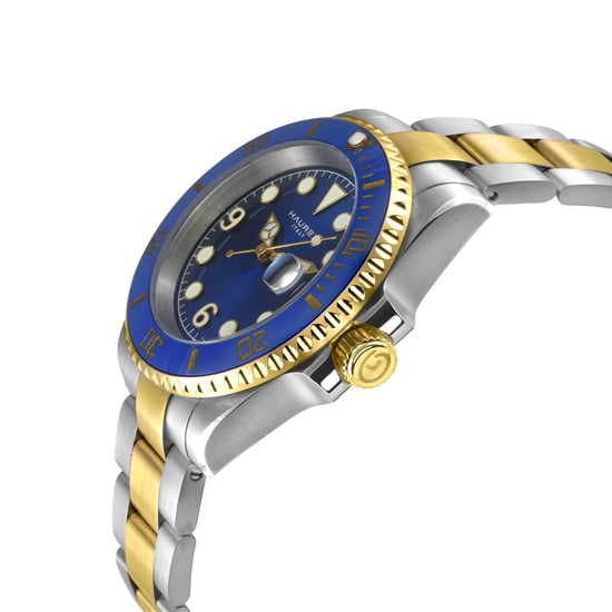 Haurex 4G512UBB Men's Barracuda Automatic Watch