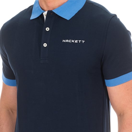 Men's short-sleeved polo shirt in comfortable and breathable fabric HMX1006F