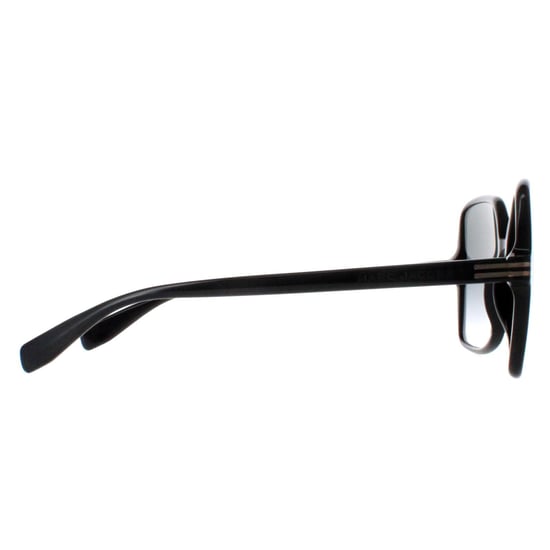 Marc Jacobs Square Womens Shiny Black Dark Grey Gradient MJ 1105/S