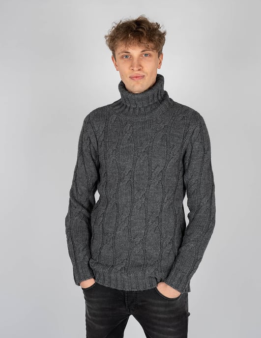 Xagon Man stoppen Turtleneck Mannen Grijs - Image 3