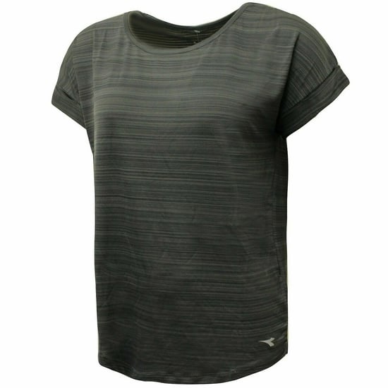 Diadora Sportswear Womens Dark Grey T-Shirt