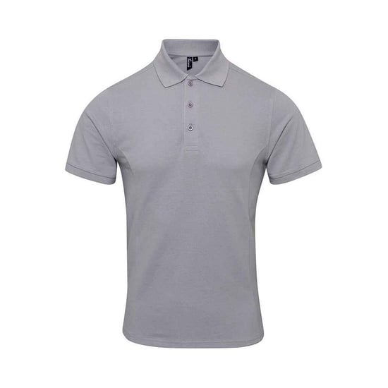 Premier Heren Coolchecker Plus Piqu Polo Shirt (Zilver) - Image 1