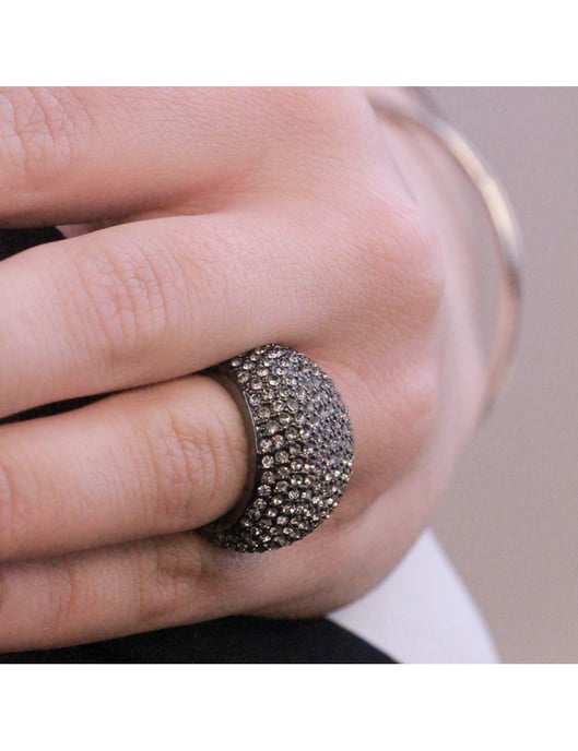Glamour Metalen Ring - Zirkoon - Image 2
