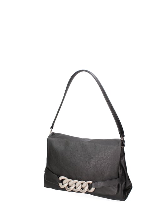 John Richmond schoudertas Vrouwen BLACK AND SILVER - Image 2