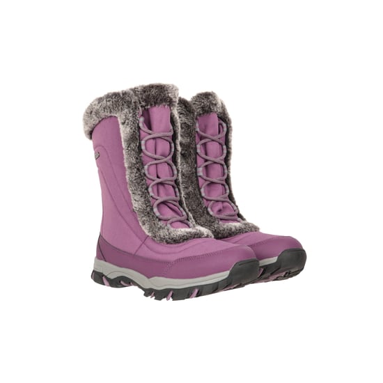 Mountain Warehouse Dames/Dames Ohio Sneeuwlaarzen (Donkerpaars) - Image 1